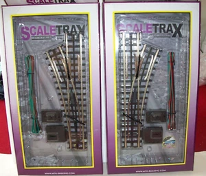 O Scale 0-54 Scale Trax Remote Switch Left Right Hand Pair By MTH - Picture 1 of 3