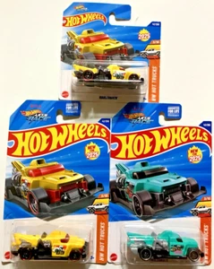 Hot Wheels ~ 2025 ~ HAULERBACK ~ Lot Of 3 ~ HW Hot Trucks ~ VARIANT & SHORT ~NEW - Picture 1 of 12
