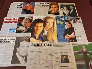 Soap Opera Santa Barbara clipping 35 Steve Bond Marcy Walker Justin Deas L.Sorel - Picture 1 of 4