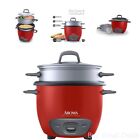Pot Style Rice Cooker Food Steamer 6 Cup Kitchen Dining Home Cooking Nonstick