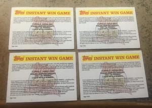 10 1991 Topps 40 Jahre Baseball Gewinnspiel und Sofortgewinn Spielkarte - Bild 1 von 1