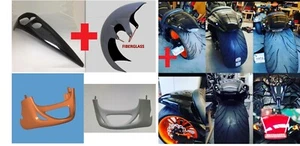 GAS TANKS/Front fender/chin spoiler/cobra rear fender M109R/VZR1800 ( unpained) - Picture 1 of 13