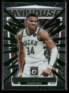 2023-24 Donruss Optic #11 Giannis Antetokounmpo My House Milwaukee Bucks Card - Picture 1 of 2