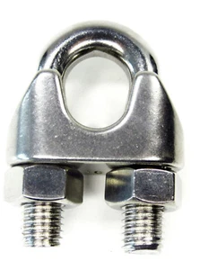 Drahtseilklemmen Drahtseilklemme Seilklemme Edelstahl 5 mm Klemm Inox (919881) - Bild 1 von 3