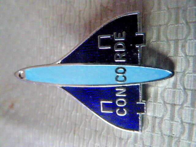PIN'S  AVIONS    /   CONCORDE  (  couleur  bleue  )   /  RARE - Photo 1/1