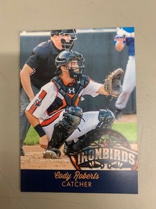 Cody Roberts Card 2018 Aberdeen Ironbirds Team Card