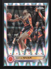 2023 Topps Chrome McDonald's All American Raywave Refractor Indya Nivar