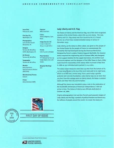 #0607a 39c Liberty & Flag #3980 Avery Souvenir Page - Picture 1 of 1