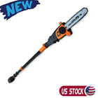 40V Max Lithium Ion 10-Inch Cordless Brushless Pole Saw Tree Trimming Chainsaw