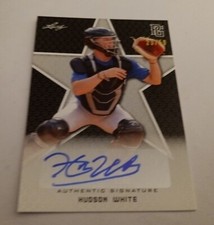 2020 HUDSON WHITE Leaf Perfect Game PG BLACK AUTOGRAPH (23/50) TEXAS TECH MINT 