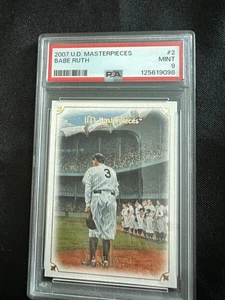 2007 UD Masterpieces - Babe Ruth #2 - Picture 1 of 2