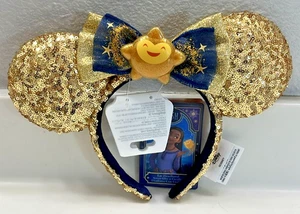 !New Disney Parks Ear Headband Minnie Mouse Ears- Wish Movie - Picture 1 of 3
