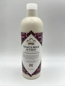 Nubian Heritage Lotion, Goats Milk and Chai, 13 Ounce 1 Pack - Picture 1 of 3