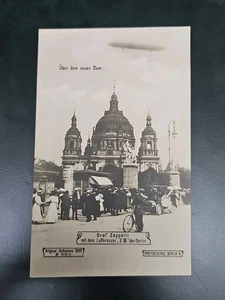 Graf Zeppelin Z III über Dom unbespielt AK B334 - Bild 1 von 3