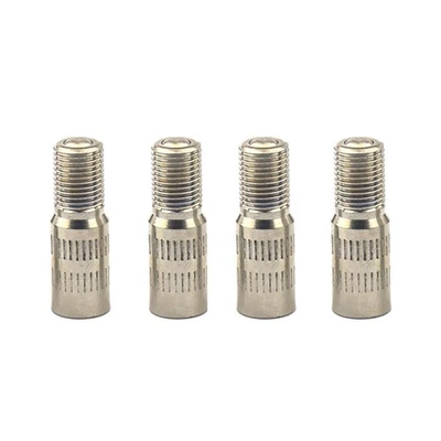 25/39mm Car Truck Chrome Screw-on Valve Cap Stem Extension Wheel Tire Extender - Image 1 of 4