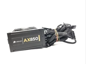 Corsair AX850 850W 80 Plus Gold ATX Power Supply CMPSU-850AX | Tested! - Afbeelding 1 van 5