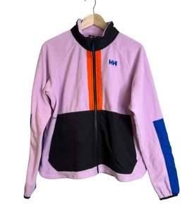 Chaqueta polar Helly Hansen para mujer talla XL rosa cremallera completa ligera colorida - Imagen 1 de 7