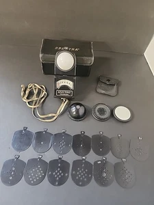 Spectra P-250 Professional Light Exposure Meter With Case And Accessories - Picture 1 of 12