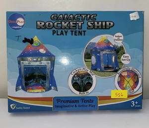 WillingHeart Raketenschiff Spielzelt für Kinder, Astronaut Raumschiff Weltraum Thema... - Bild 1 von 1