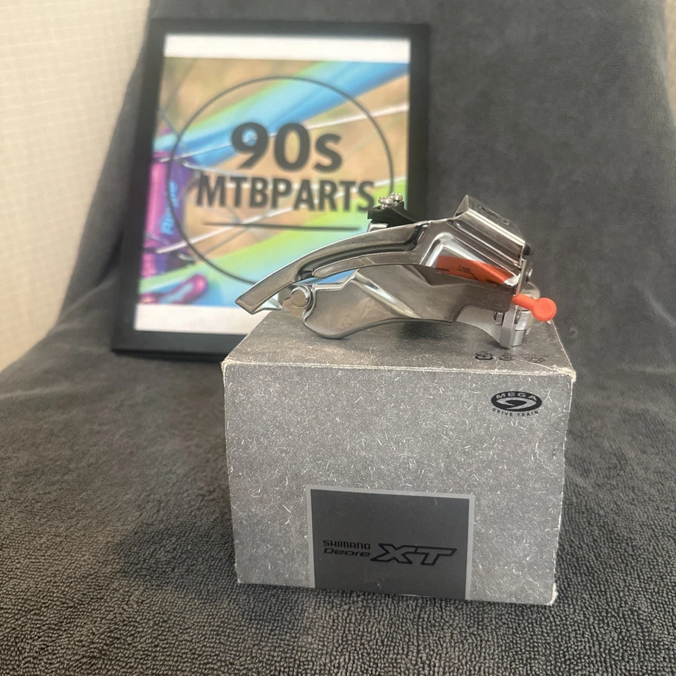 Juego de adaptadores de desviador NOS Deore XT FDM-760X6 34,9 mm vintage MTB 90s FDM760L6 Foto 1 de 4
