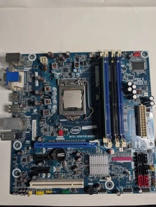 Intel DH55TC, LGA 1156 (BLKDH55TC) Motherboard, Intel Core i5-750, 1GB RAM - Picture 1 of 4