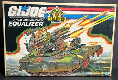 Vintage 1989 Completo G.I. JOE "EQUALIZER" Tanque Slaughter's Marauders MISB NUEVO Foto 1 de 4