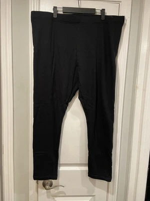NWT Old Navy Size 3X Black Fleece Lined Fashion Leggings Soft Stretchy Comfy - Image 1 of 4
