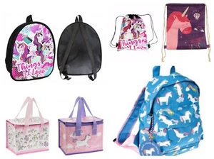 Einhorn Brotzeittaschen Einhorn Rucksäcke Einhorn Badesäcke Einhorn Taschen große Auswahl - Bild 1 von 6
