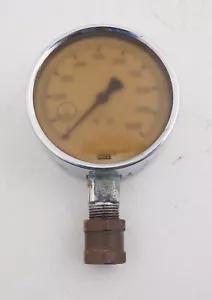 WIKA Glycerine Filled Pressure Vintage Caterpillar Gauge 10,000 lbs (E4L)Clouded - Picture 1 of 10