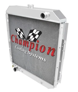 4 Row Alliant Champion Radiator for 1968 - 1977 Ford F-Series - Bild 1 von 5