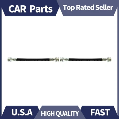 Rear Upper Brake Hydraulic Hose Set of 2 Fits 1987-1989 Dodge Daytona - Image 1 of 3