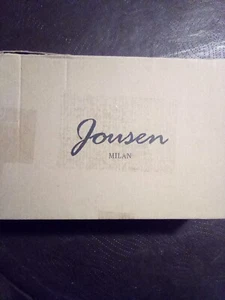 Jousen Chukka Desert Dress Boots Men's 9.5 Black Suede Leather Lace Up New - Picture 1 of 7