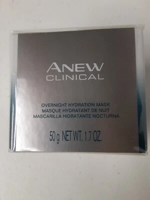 Avon Anew Clinical Overnight Hydration Mask 1.7 fl. oz. / 50g New In Box Sealed - Image 1 of 3