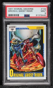 1991 Impel Marvel Universe Series II Legends Ghost Rider #142 PSA 9 MINT 07qw