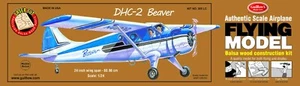 Guillow's DHC-2 DeHavilland Castor Balsa Madera Modelo Volador Avión Kit GUI-305 - Imagen 1 de 8