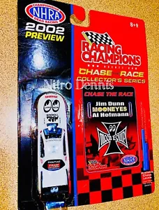 NHRA Big Jim Dunn 1:64 Diecast MOONEYES “Rare” NITRO Funny Car TOP FUEL White - Picture 1 of 3