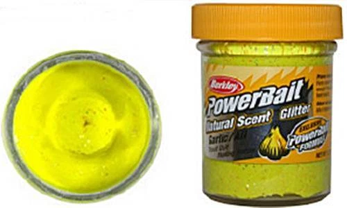 Berkley Power Bait Dough natural scent Garlic - Sunshine Yellow - Bild 1 von 1