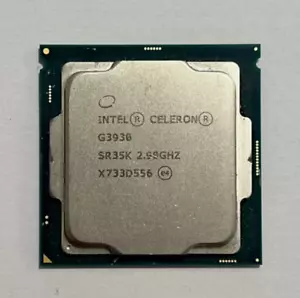 Intel Celeron G3930 2.90 GHz 2-Core 2MB SR35K GPU LGA-1151 Desktop CPU Processor - Picture 1 of 3