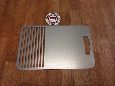 STEEL 🔥 SMOKIN Weber Go Anywhere 70/30 Grill Plancha Edelstahl Smashburger & Braten 🙂