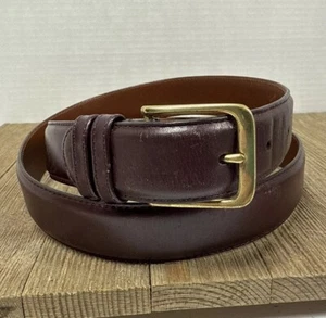Cinturón Coach 5800 Vintage Cuero Borgoña Hecho en Costa Rica Cinturón Talla 36” 90cm - Imagen 1 de 14