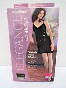 Pantimedias Mediven Elegance 20-30 mmHg (Regular y Pequeña) Puras Sedosas Nuevas Selladas - Imagen 1 de 3