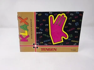 KLAX Tengen Game (Nintendo NES) Booklet / Manual Only - Picture 1 of 3
