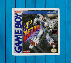 Battle Unit Zeoth Nintendo Game Boy Fridge Magnet