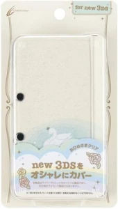 New CYBER twinkle cover 2 (New for 3DS) princess clear from Japan - Picture 1 of 4