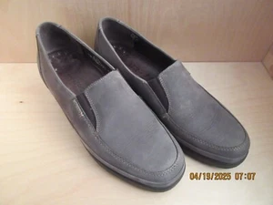 Mephisto Damen-Wanderschuhe Größe 6 US Air Jet bequem grau Wildleder-Loafer - Bild 1 von 11