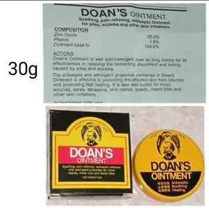 2/3/5/6 PCS Doan’s Ointment pain relieving minor rashes cuts , insect bites 30g - Picture 1 of 11