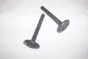 Honda CRV CR-V 1997 thru 2001 OEM lite gray Rear Seat-Lock Knob release down - Picture 1 of 1