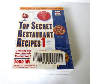 Top Secret Restaurant Recipes Vols 1 & 2 Todd Wilbur - Sealed - Picture 1 of 3