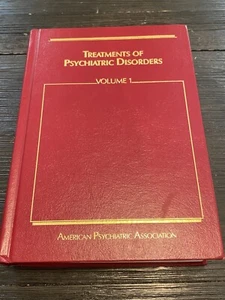 Treatments Of Psychiatric Disorders Hardback Volumes 1 First Edition 1989 - Picture 1 of 10