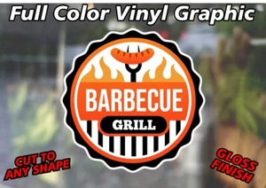 Calcomanía de vinilo personalizada para envolver puertas de ventana logotipo de empresa gráfico pegatina a todo color - Imagen 1 de 5